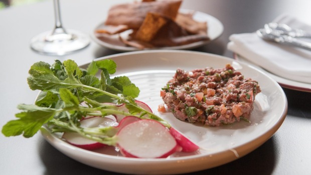 Wagyu Kibbeh Nayeh,它就像中东牛排鞑靼。