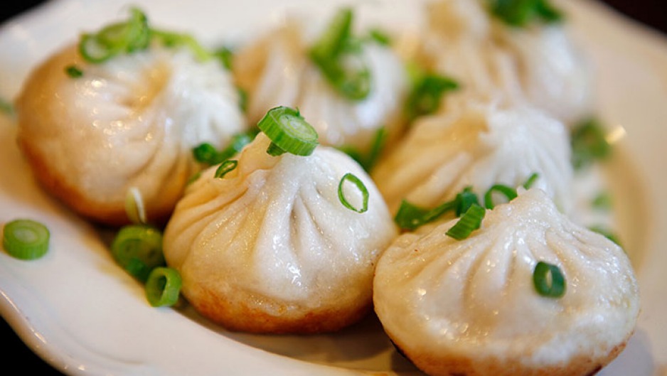 上海街头饺子