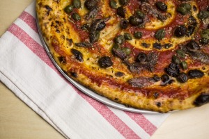 Pizza Marinara是海豚酒店的前往菜。