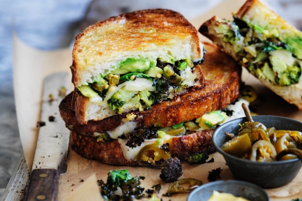 你吃蔬菜!Jill Dupleix's green cheese toasties <a…