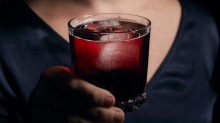 木薯Cassis和Soda。