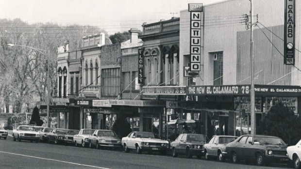 Lygon Street 1979年。