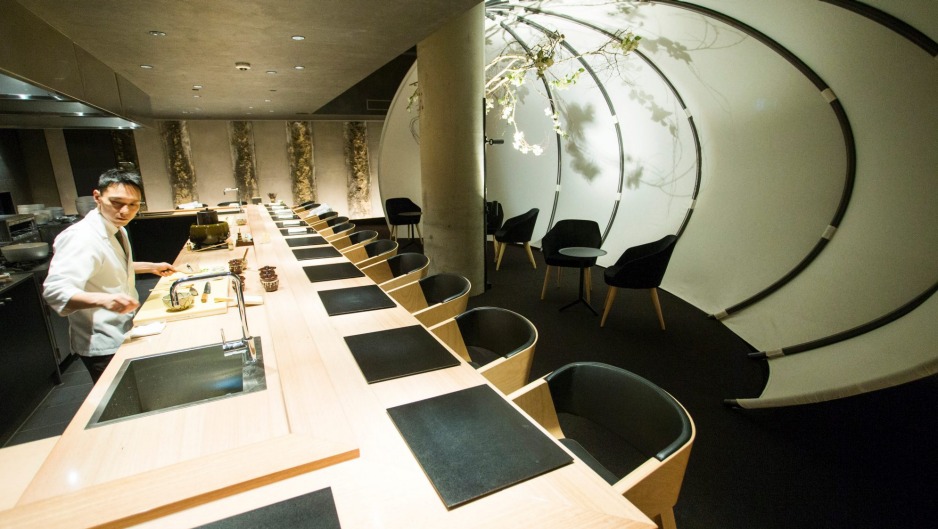 墨尔本的Ishizuka Kaiseki餐厅。