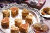 心形的嫩四，牛糖和蜂蜜奶油<a ...