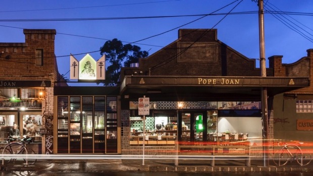 Brunswick East Cafe Pope Joan正在为七层楼的开发提供方式