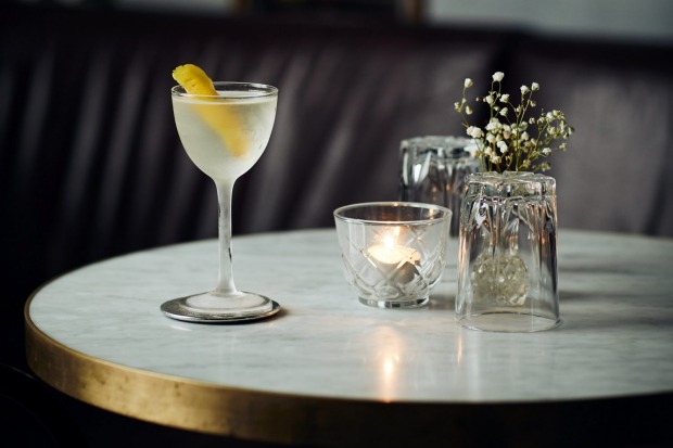 扭动和呼喊:梅菲尔酒店(the Mayfair)供应的经典马提尼。