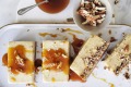 Banoffee Pie以冷冻形式。