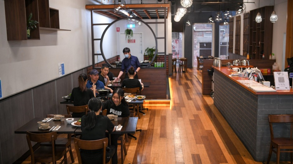 吴迈周中餐厅在墨尔本。