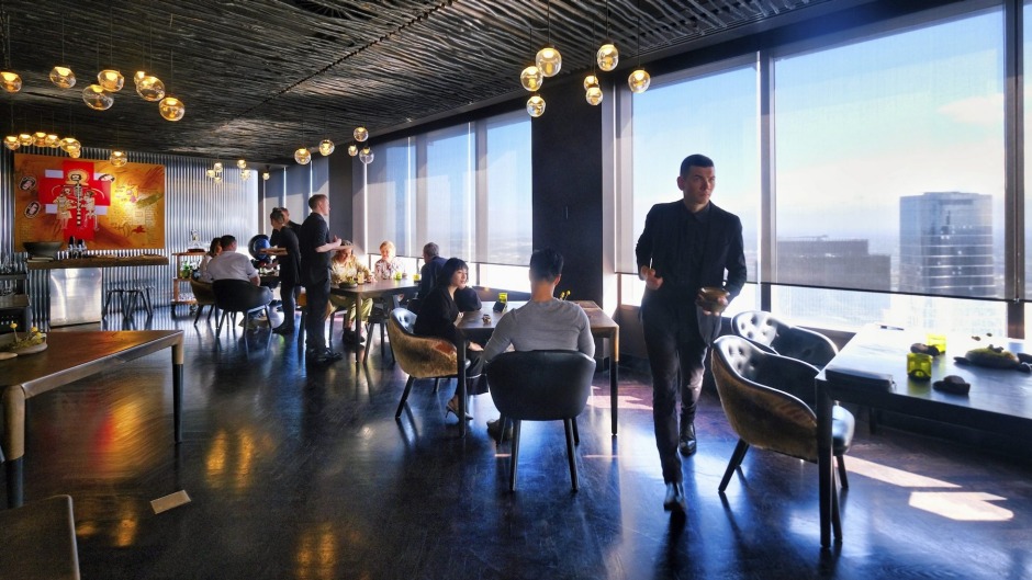 Vue de Monde在Rialto的顶部。