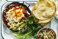 墨西哥早午餐：Huevos Rancheros。