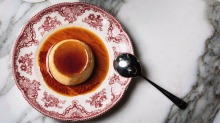 史密斯街Bistrot的Creme Caramel在Collingwood。